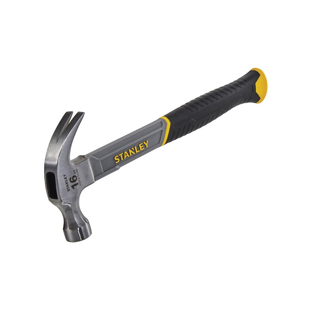 Stanley Hand Tools Curved Claw Hammer, Fibreglass Shaft-image-OPC-PGZDGQW-NEW