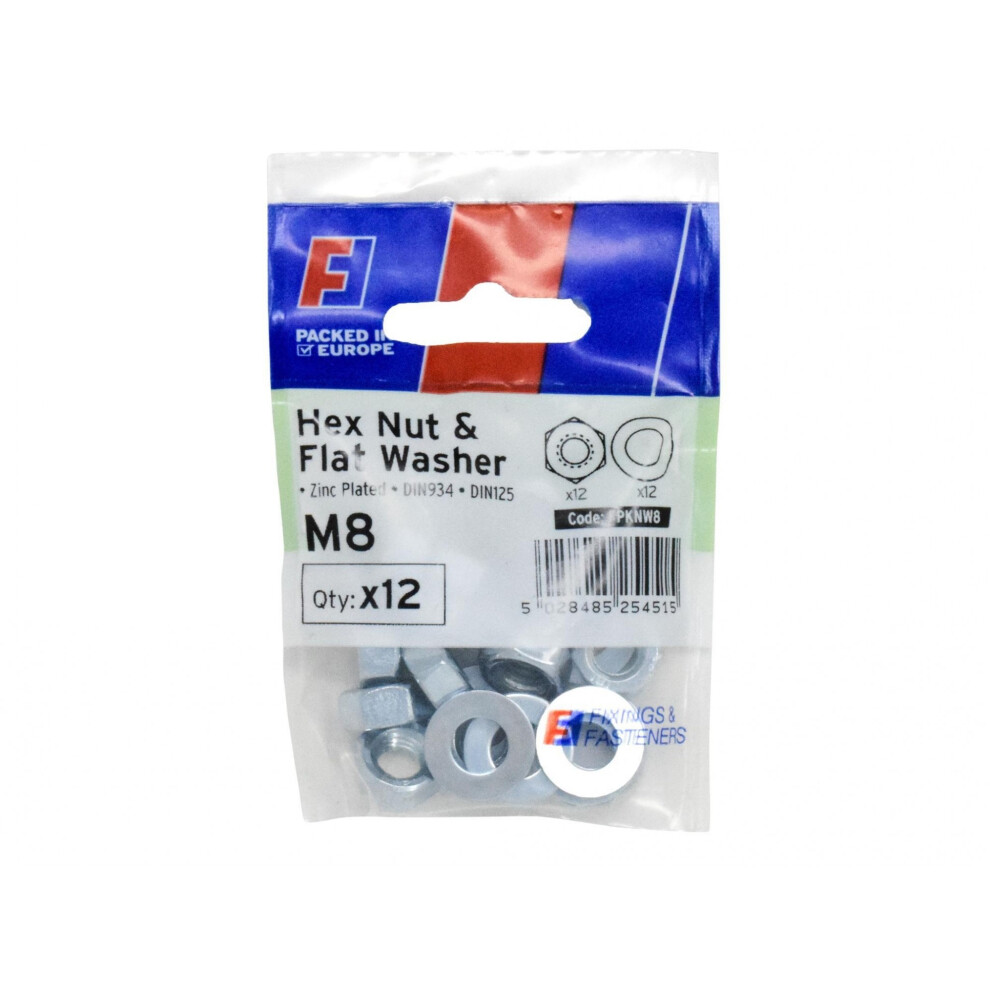 New Forgefix Nut & Washer, Forgepack