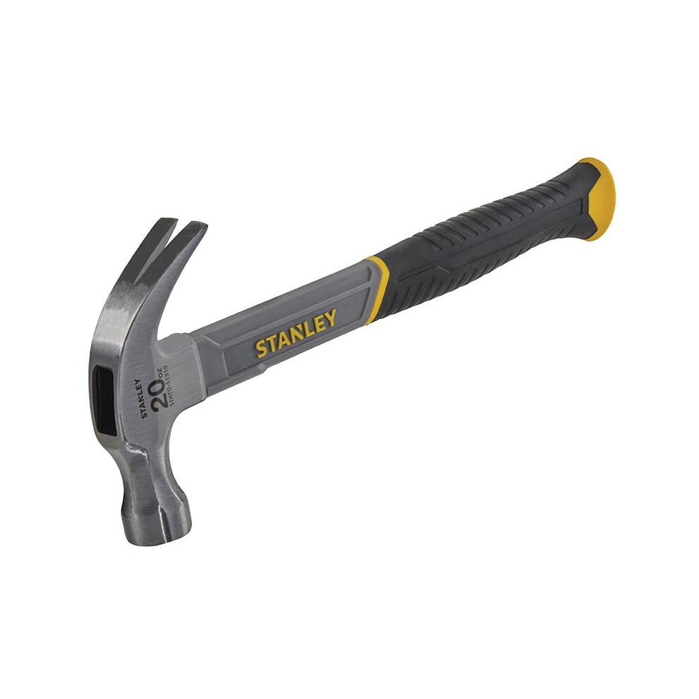 Stanley Hand Tools Curved Claw Hammer, Fibreglass Shaft-image-OPC-PGZDGS9-NEW