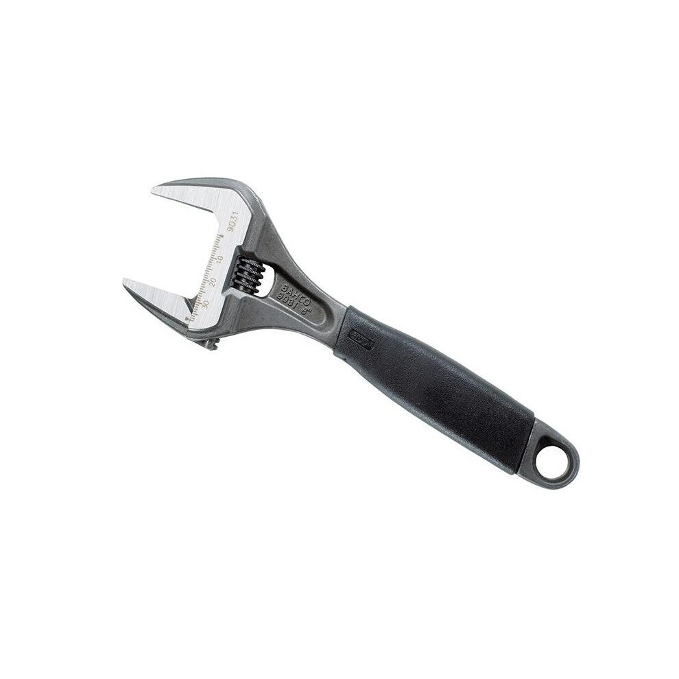 Bahco Ergo 90 Series Adjustable Wrench, Extra Wide Jaw