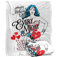 Justice League Every Mom Is Wonder Woman Blanket