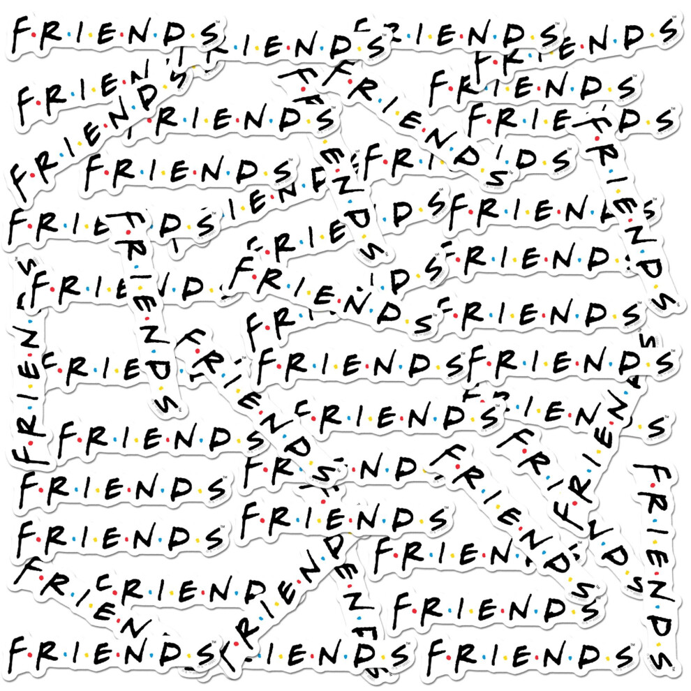Friends Deluxe Logo Stickers (Pack of 100)