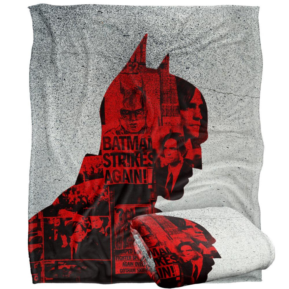The Batman Strikes Again Blanket