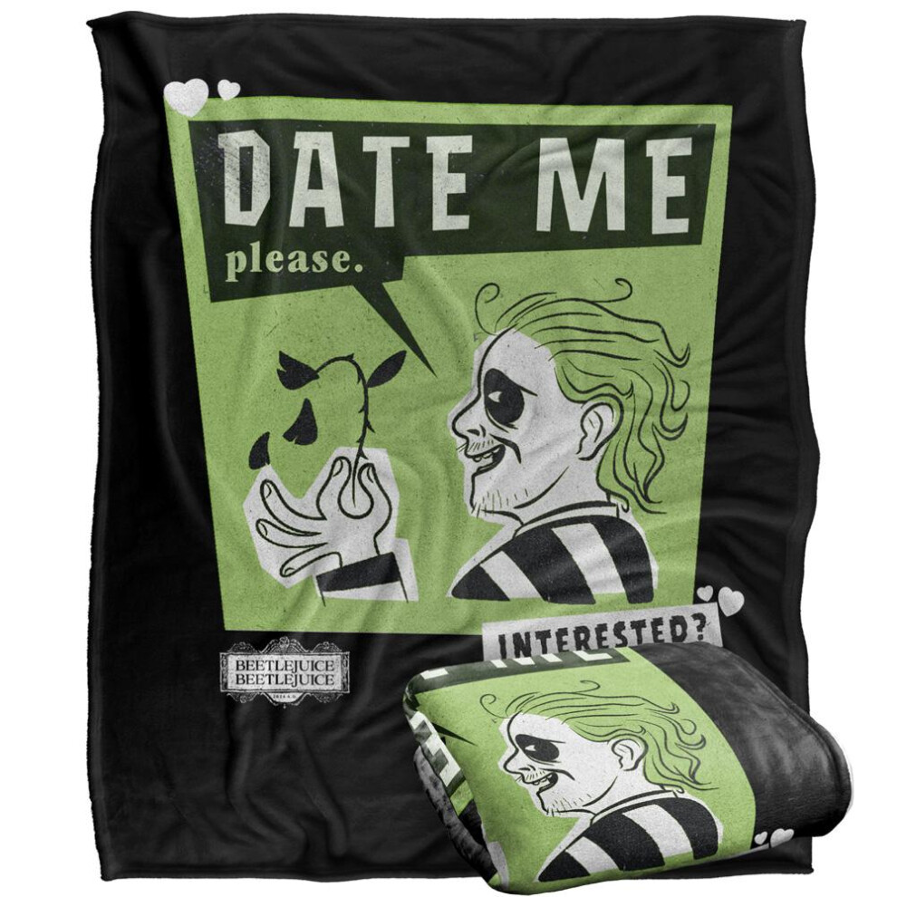 Beetlejuice Three Words Blanket-image-OPC-PGZDMYV-NEW