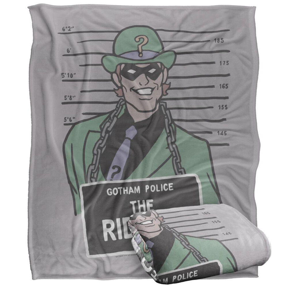 Batman Line Up Riddler Blanket