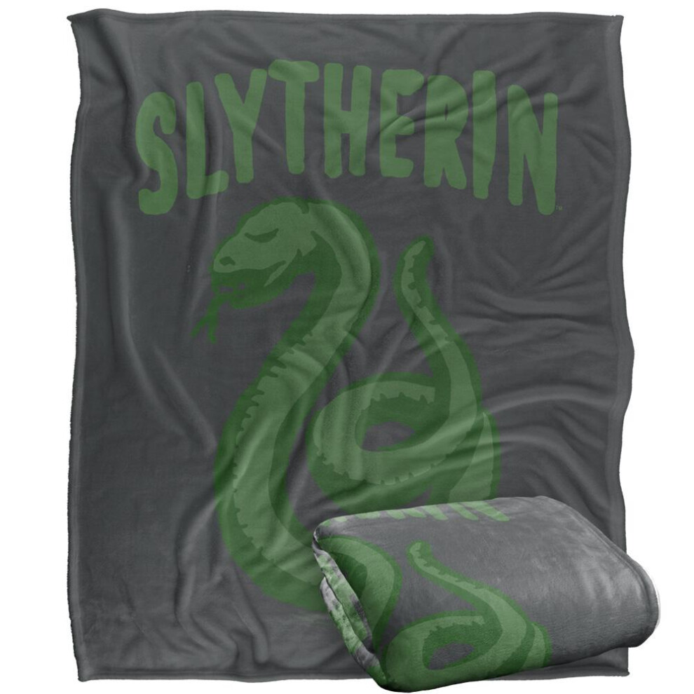 Harry Potter Slytherin Doodle Blanket