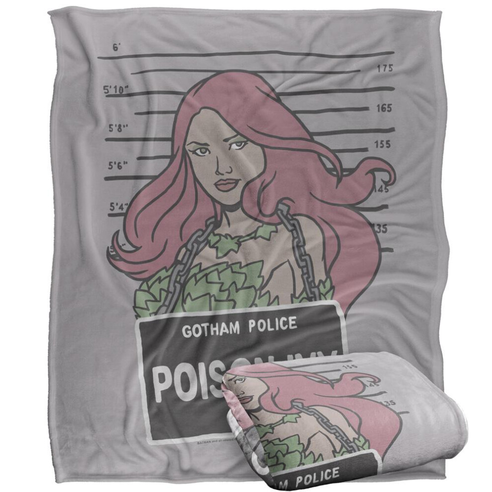 Batman Line Up Poison Ivy Blanket