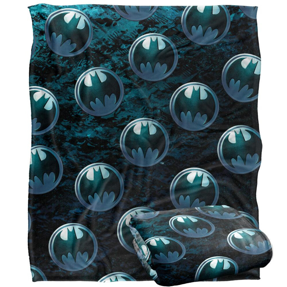 Batman Repeat Logo Blanket