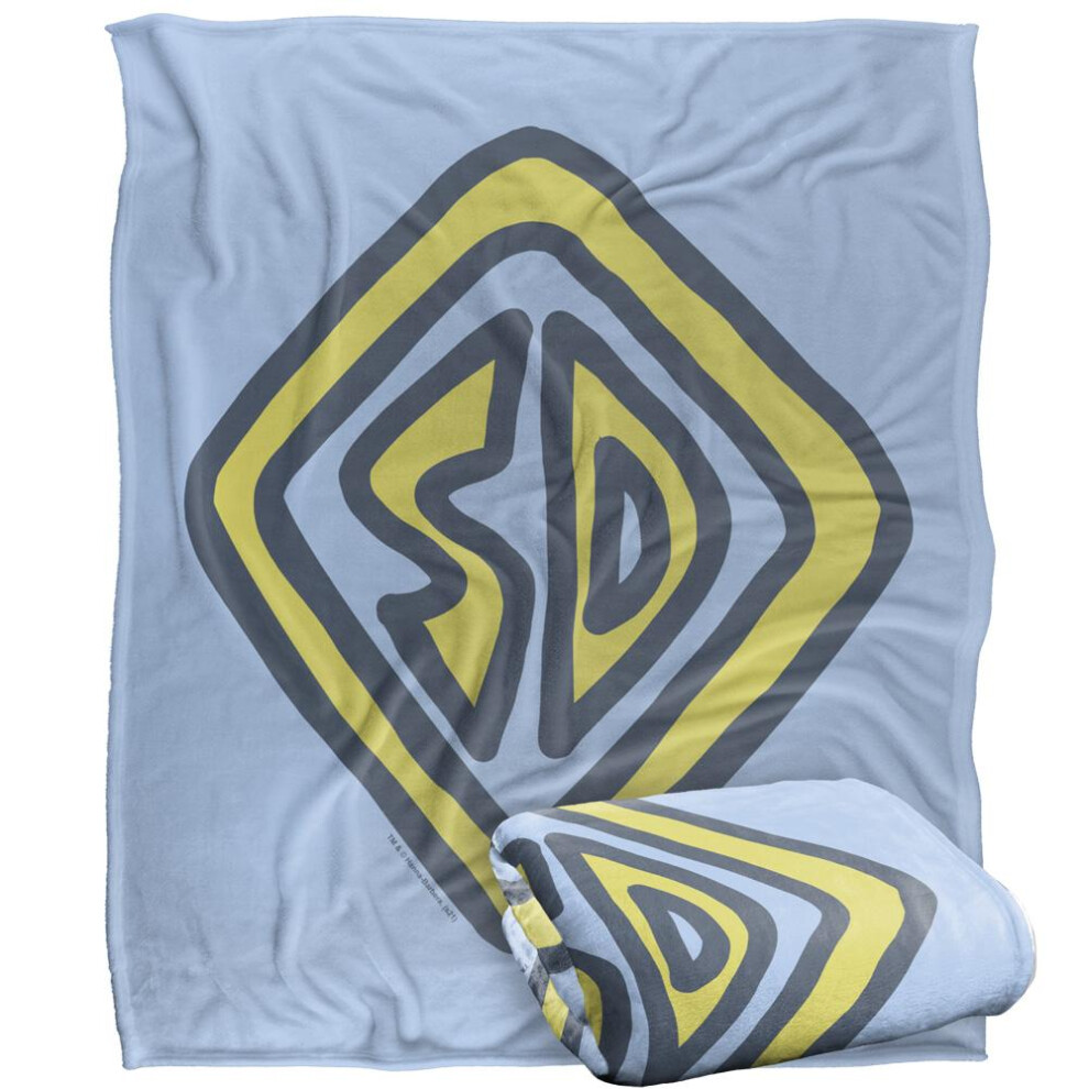 New Scooby Doo Logo Blanket 152Cm