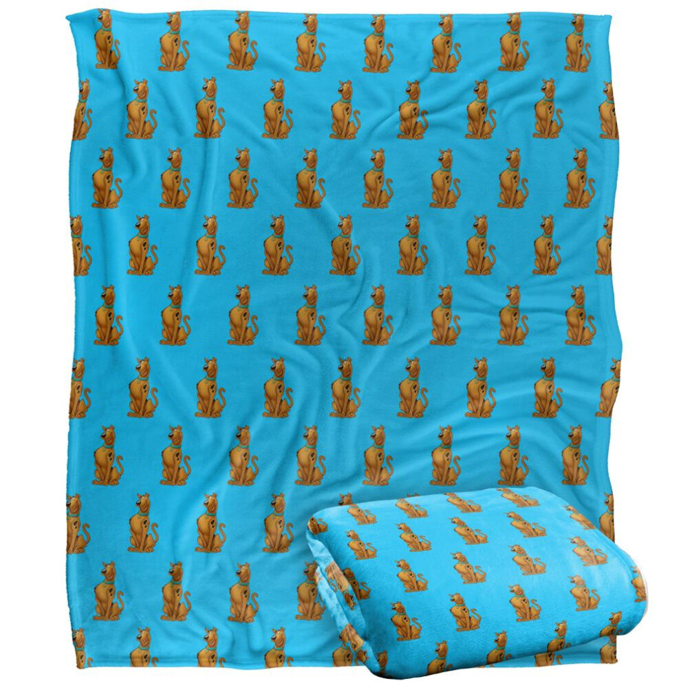 New Scooby Doo All-Over Print Blanket 152Cm