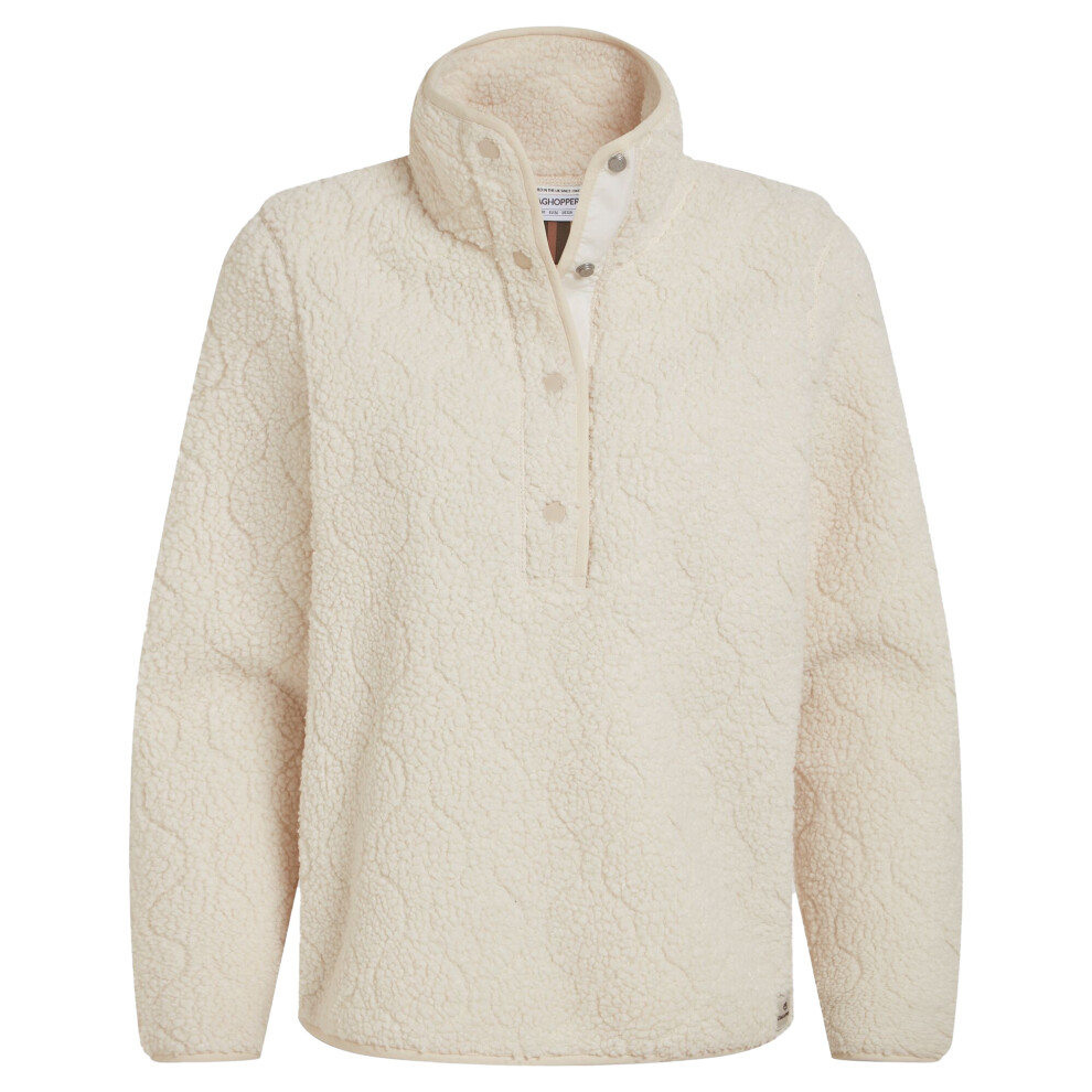 (18 UK, Ecru) Craghoppers Womens/Ladies Massey Patterned Overhead Fleece Top
