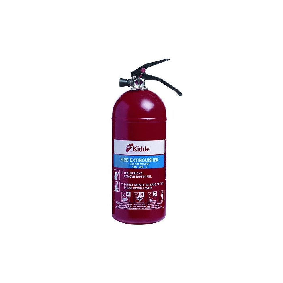 Kidde Fire Extinguisher Multipurpose 2.0kg Abc
