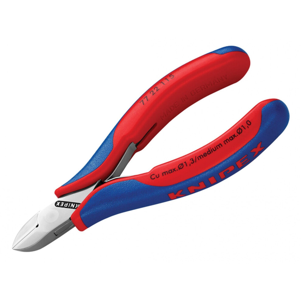 Knipex 77 22 115 Electronics Diagonal Cutter With Box Joint 115mm