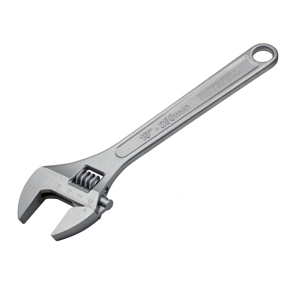 Faithfull Chrome Adjustable Spanner