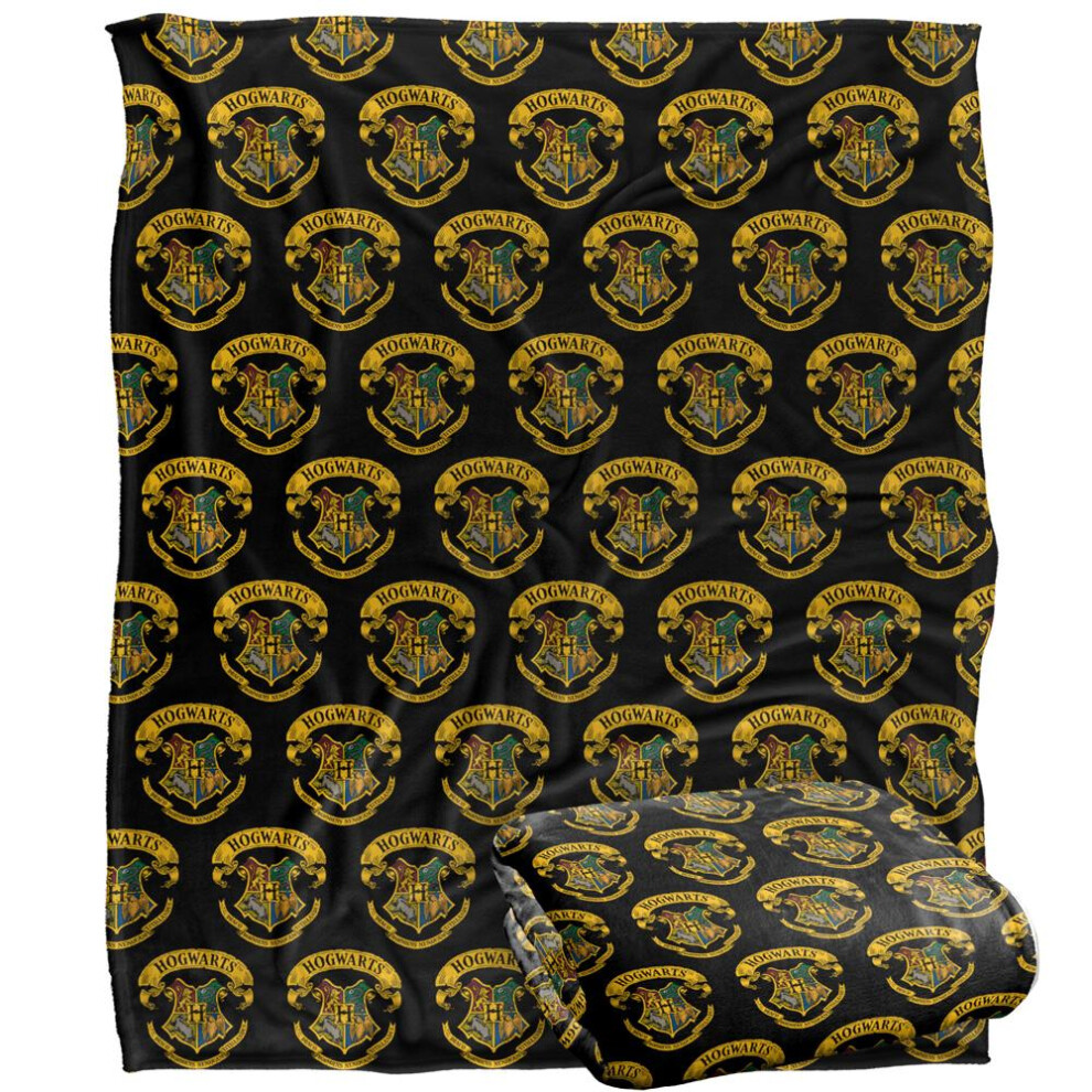 Harry Potter Hogwarts Repeat Print Blanket-image-OPC-PGZDNW5-NEW