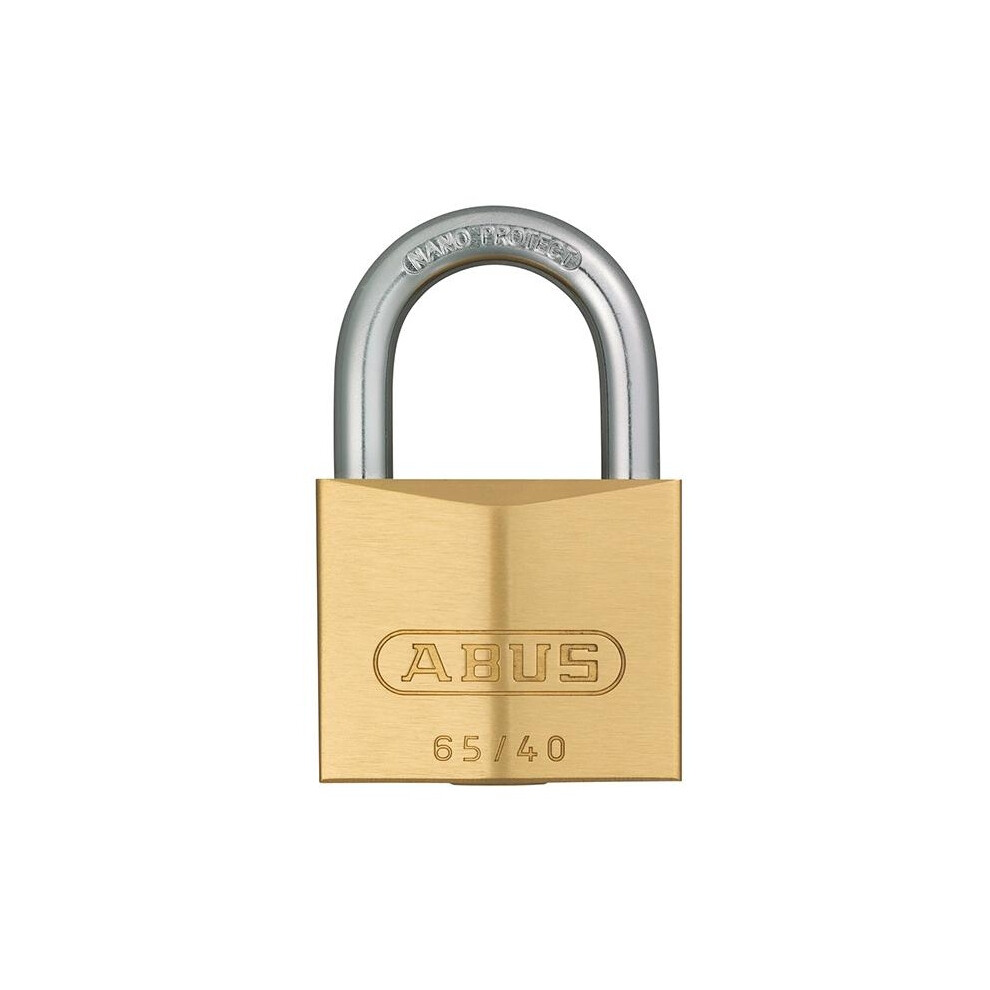 New Abus Mechanical 65 Series Brass Padlock