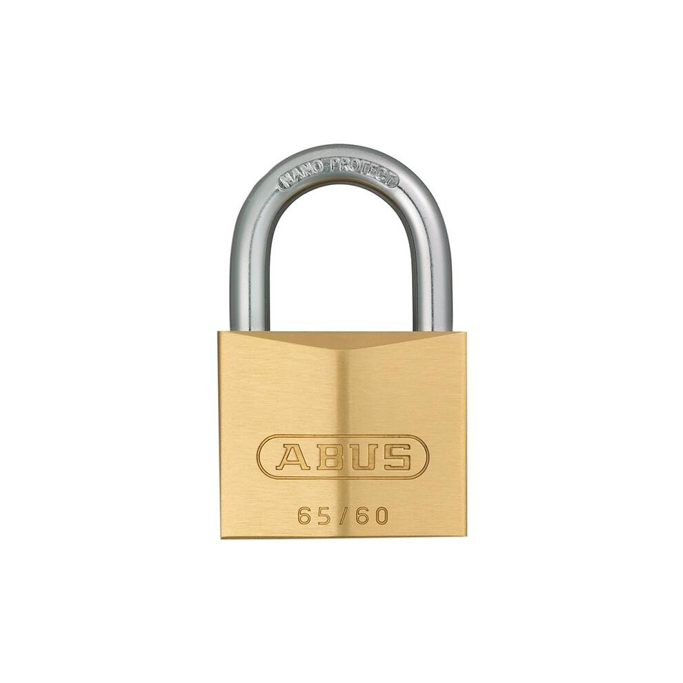 Abus Mechanical 65 Series Brass Padlock