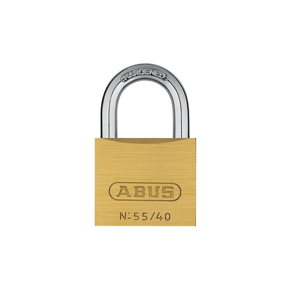 Abus Mechanical 55 Series Brass Padlock