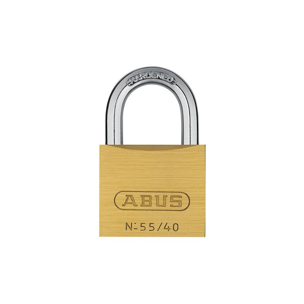 Abus Mechanical 55 Series Brass Padlock