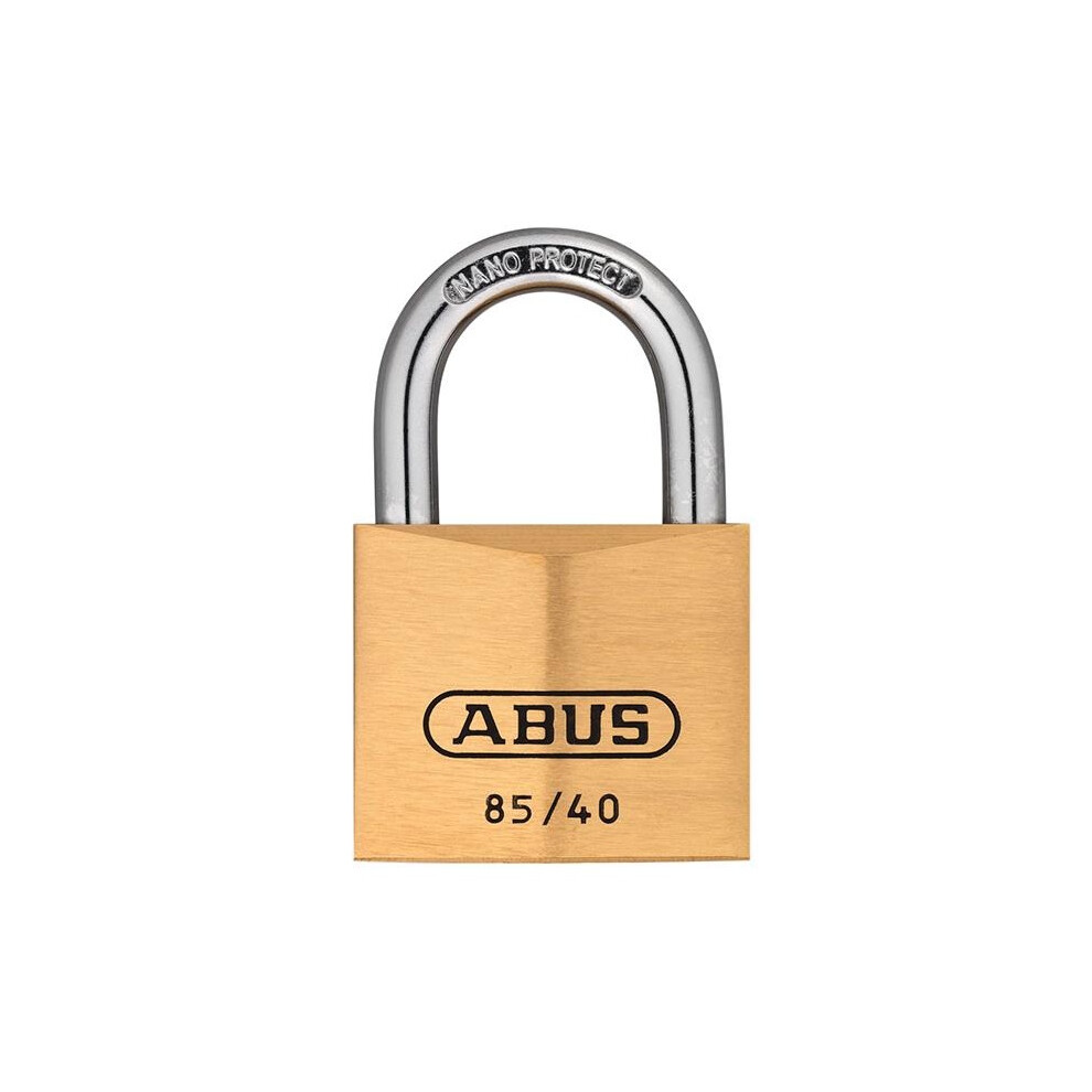 Abus Mechanical 85 Series Brass Padlock