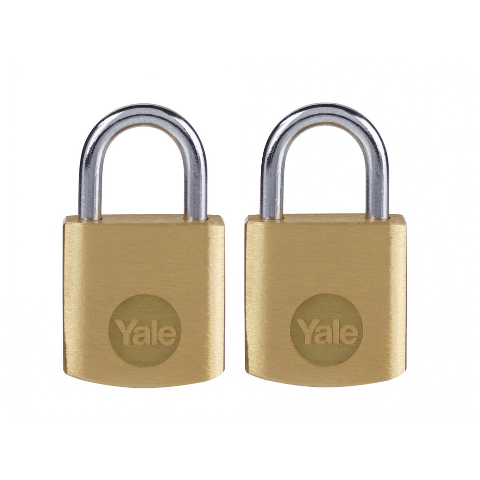 Yale Locks Brass Padlock