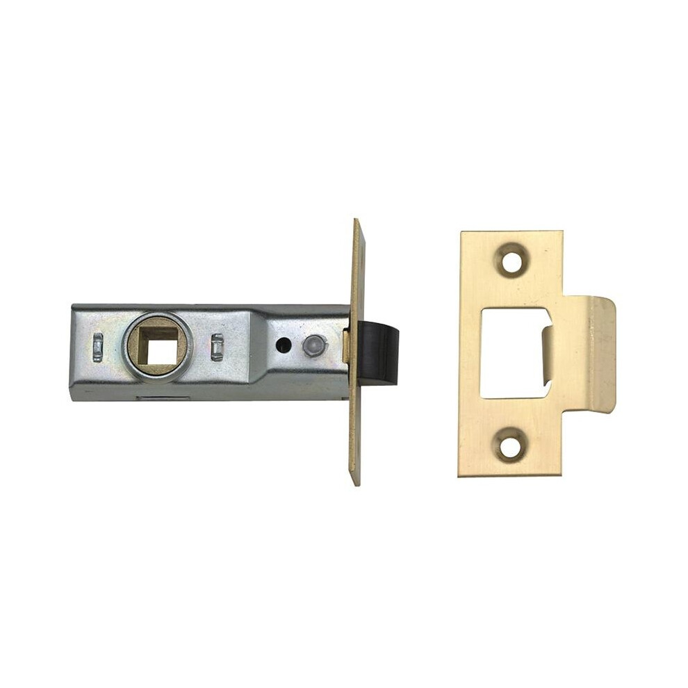 (64mm (2 1/2 in), Polished Brass) Yale Locks M888 Tubular Mortice Latch