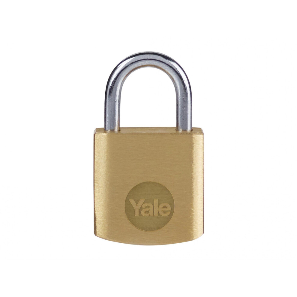 Yale Locks Brass Padlock