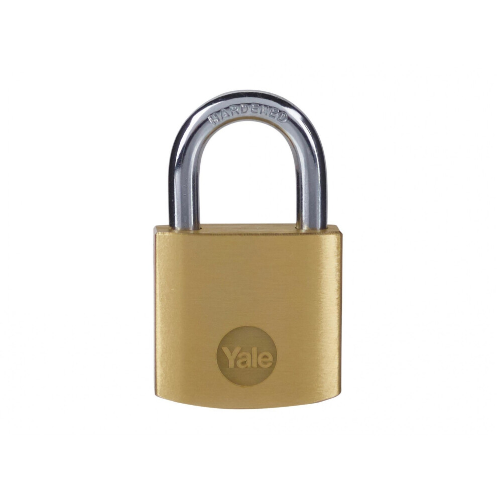 New Yale Locks Brass Padlock Size 4