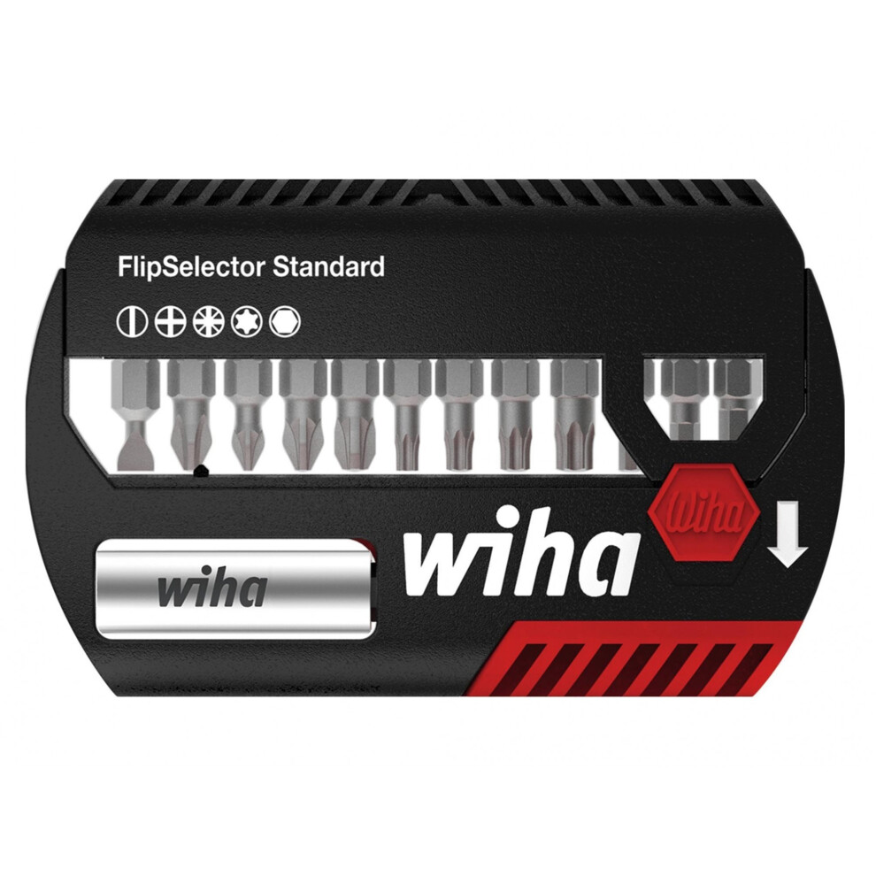 Wiha Flipselector Bit Set, 13 Piece