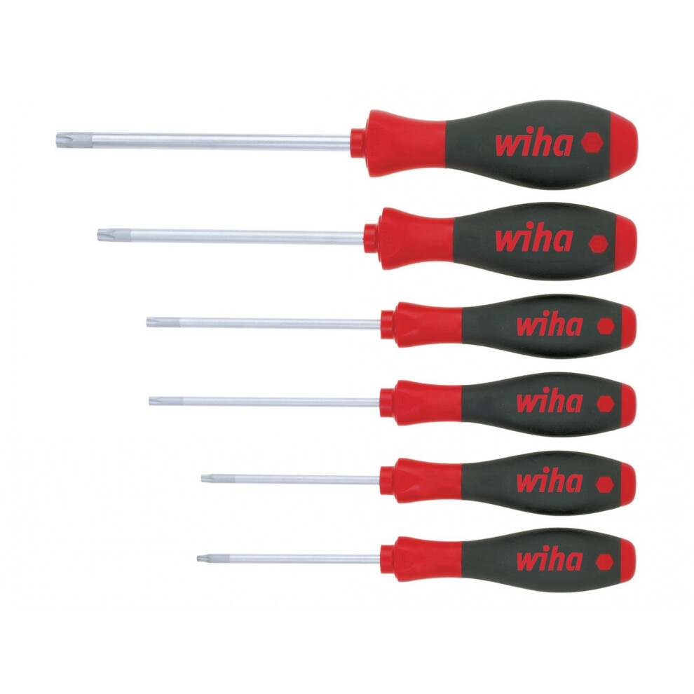Wiha Softfinish Torx Screwdriver Set, 6 Piece