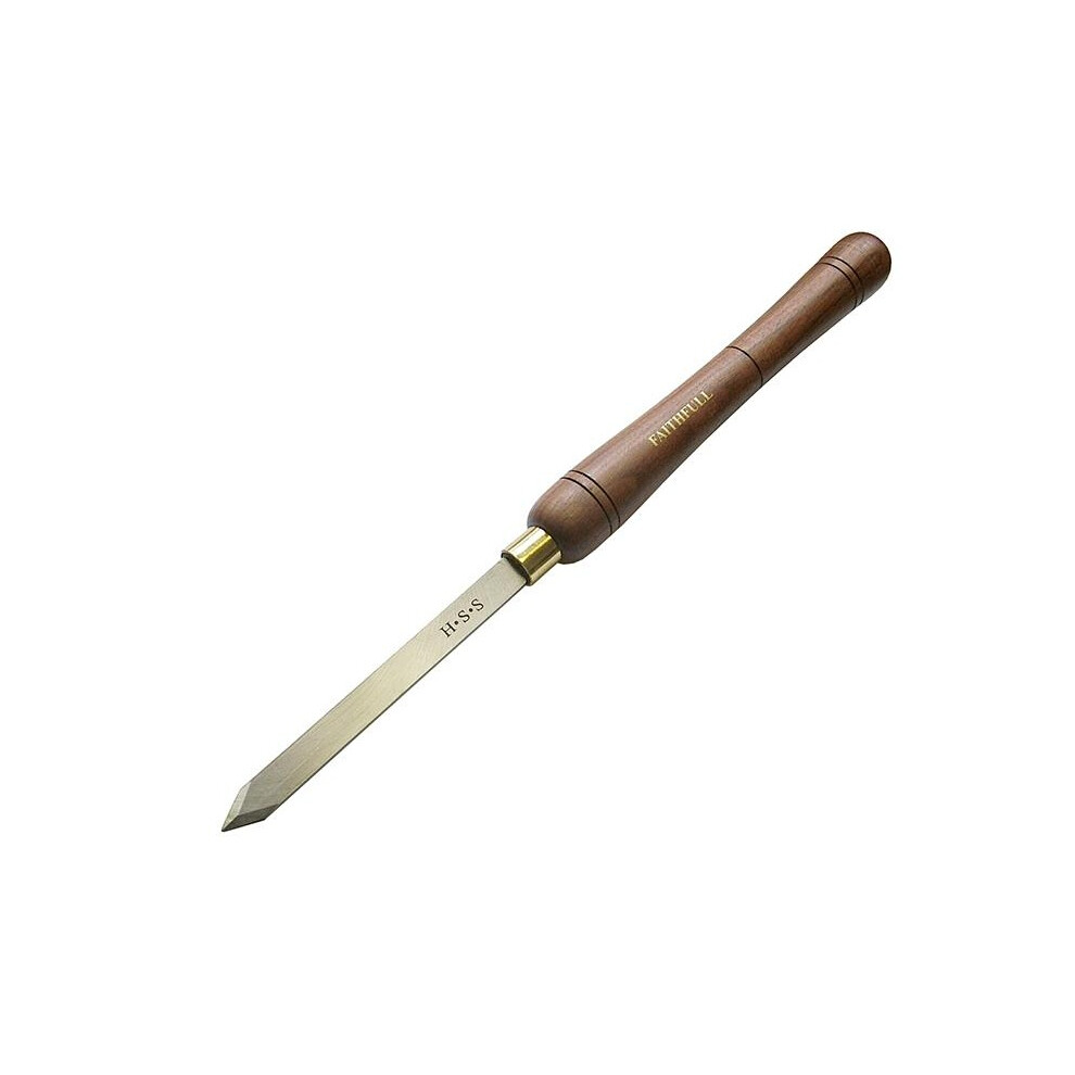 Faithfull Hss Turning Chisel 15mm Diamond Point Scraper