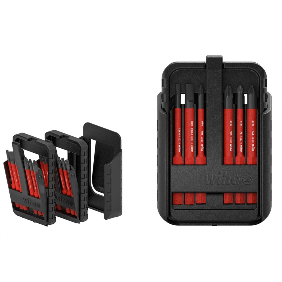 Wiha Slimbit Electric Bit Set, 15 Piece