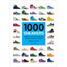 1000 Sneakers by Mathieu Le Maux Paperback Book
