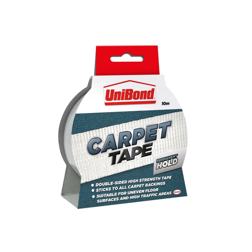 Unibond Diy Carpet Tape 50mm X 10m