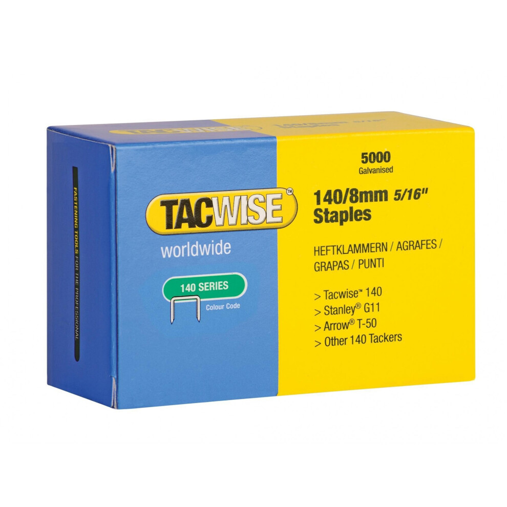 Tacwise 140 Series Galvanised Staples