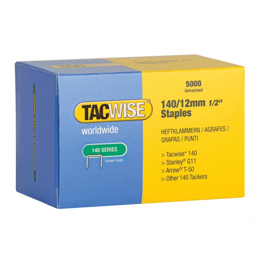 Tacwise 140 Series Galvanised Staples