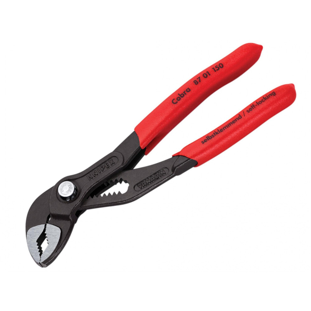 Knipex Cobra High-tech Water Pump Pliers, Plastic Coated