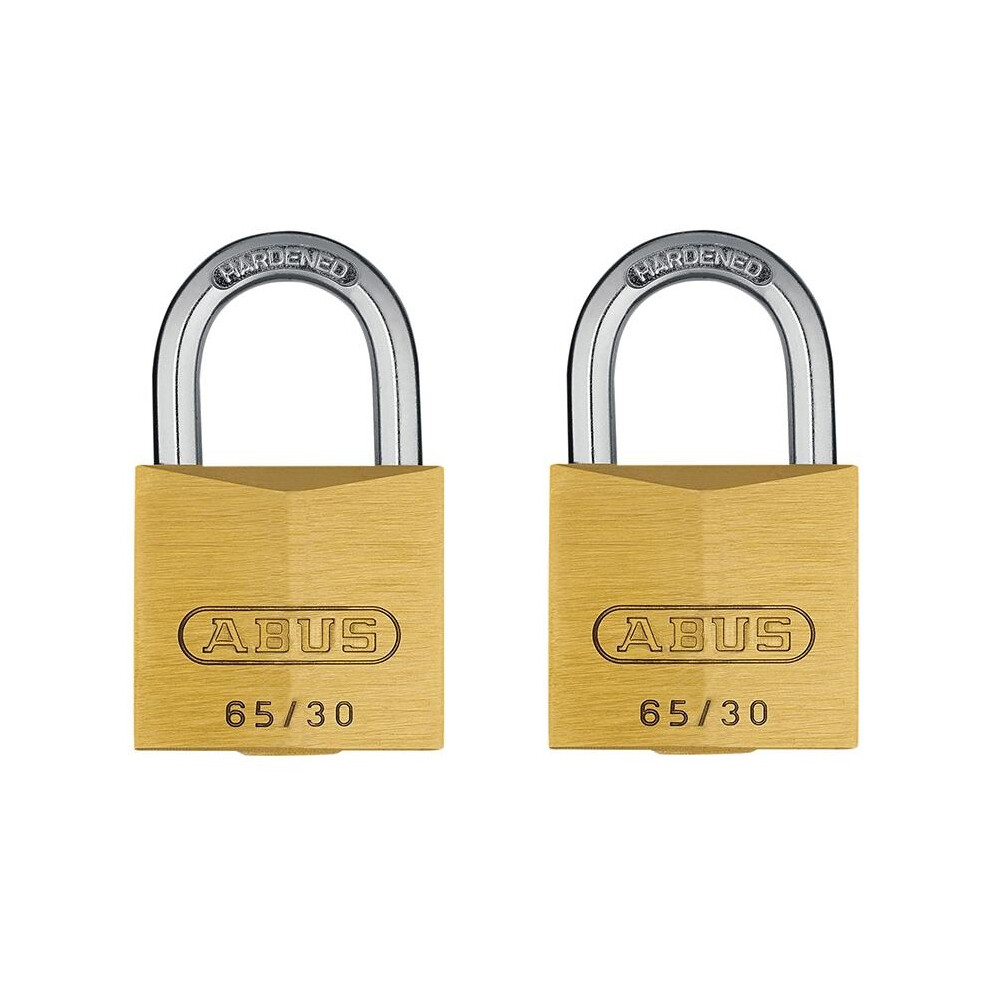 Abus Mechanical 65 Series Brass Padlock