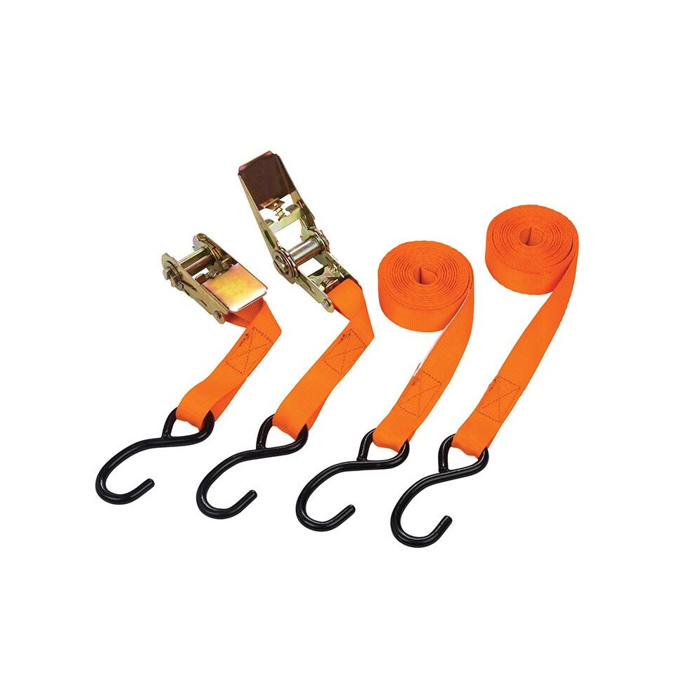Bluespot Tools Ratchet Tie-down Set 25mm X 4.5m