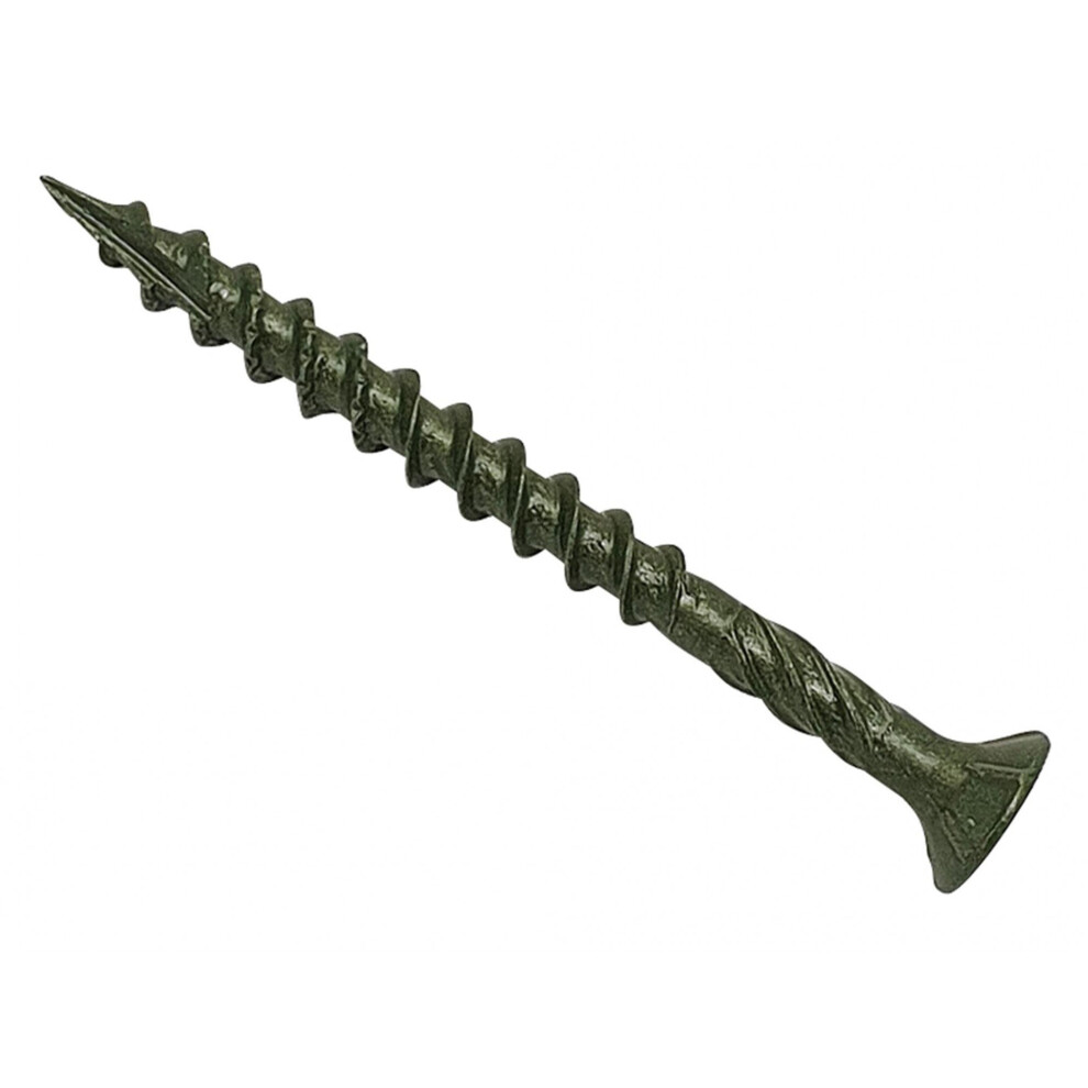 New Forgefix Spectre Advanced Deck Screw, Pz Compatible Csk Green