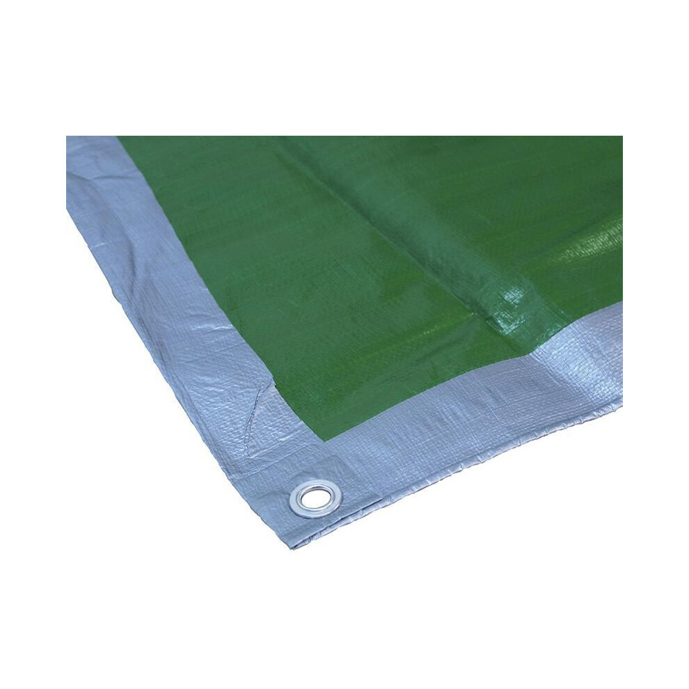 Faithfull Tarpaulin Green/silver