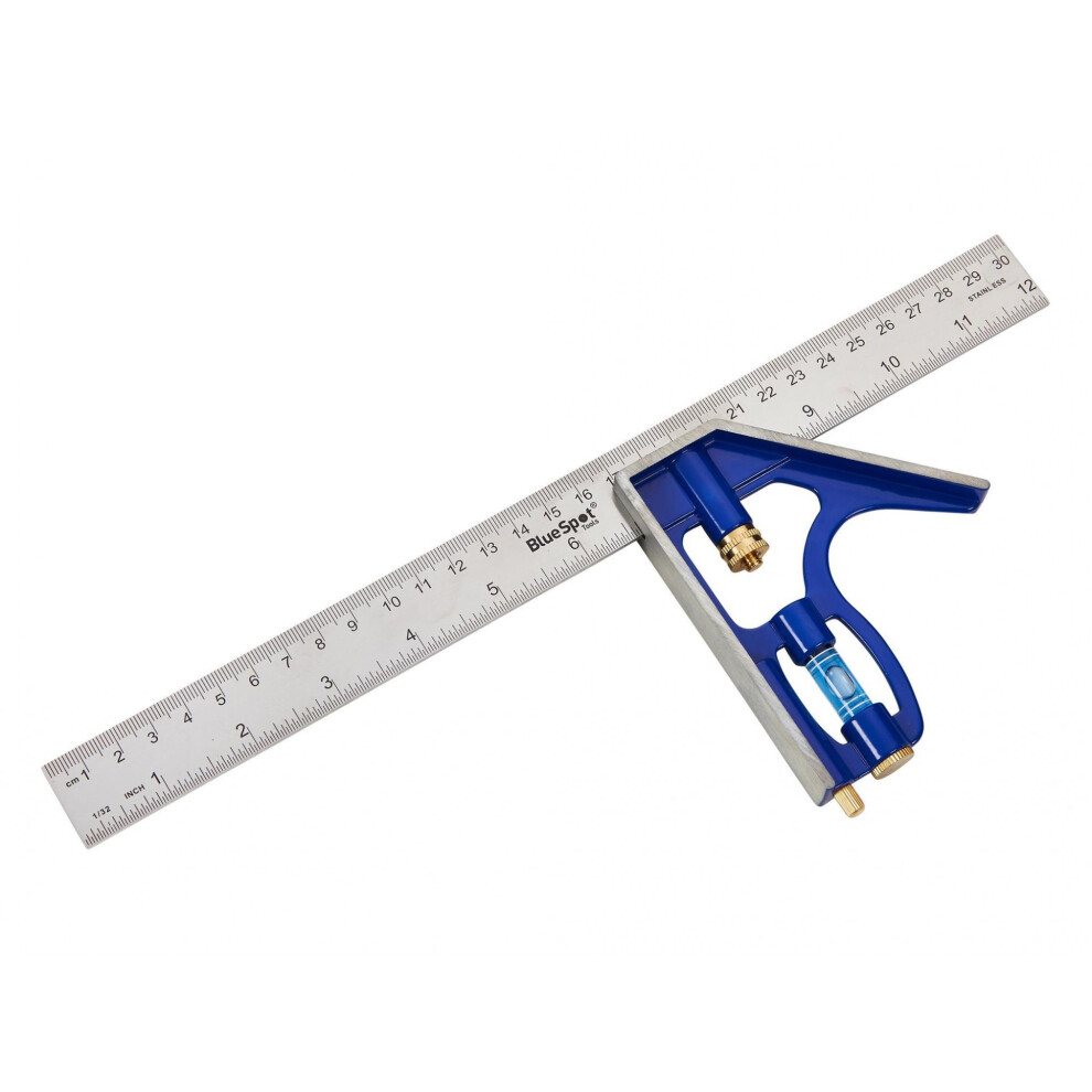 Bluespot Tools Pro Combination Square 300mm (12in)