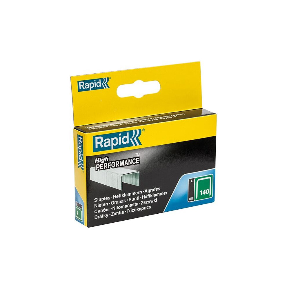 New Rapid 140 Series Galvanised Staples