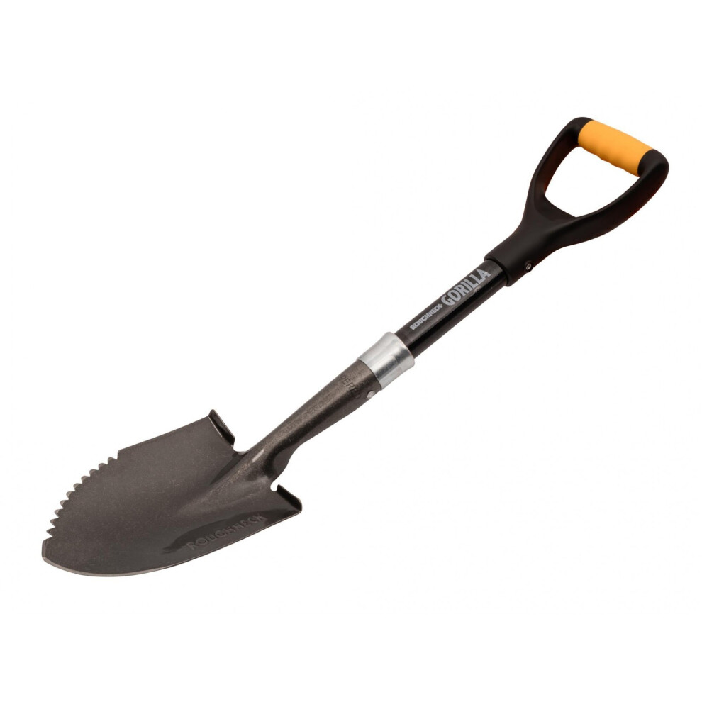 Roughneck Gorilla Sharp-edge Round Micro Shovel
