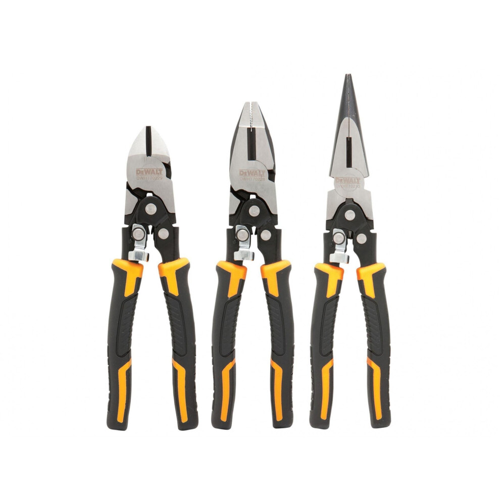 Dewalt Hand Tools Compound Action Pliers Set, 3 Piece