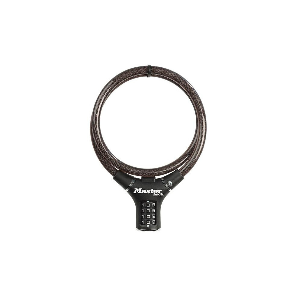 Master Lock Black Steel Rigid Combination Cable 0.9m X 12mm-image-OPC-PGZDWM2-NEW