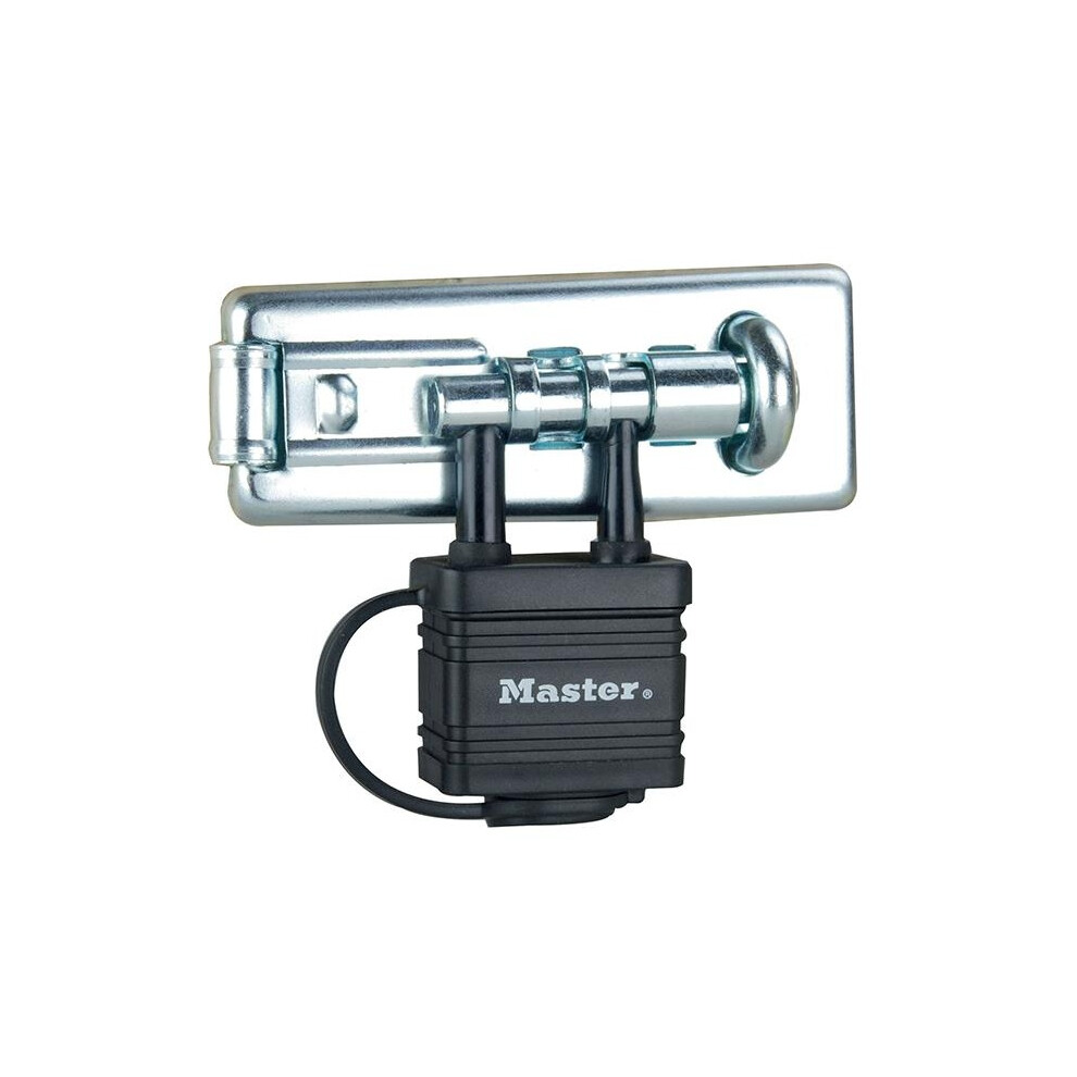 Master Lock Bolt Hasp With Integrated Lock 110mm