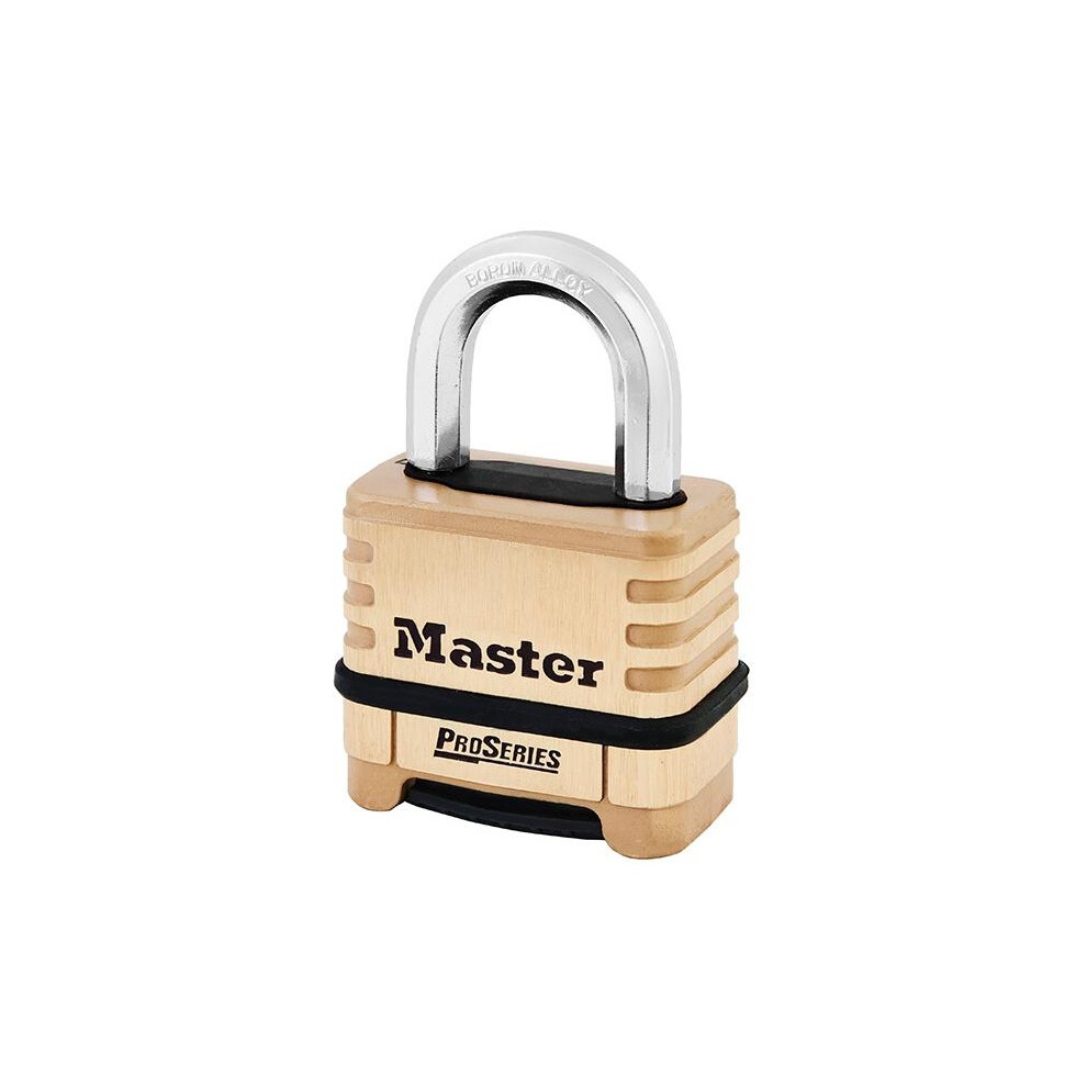 Master Lock Proseries Brass 4 Digit Padlock 57mm