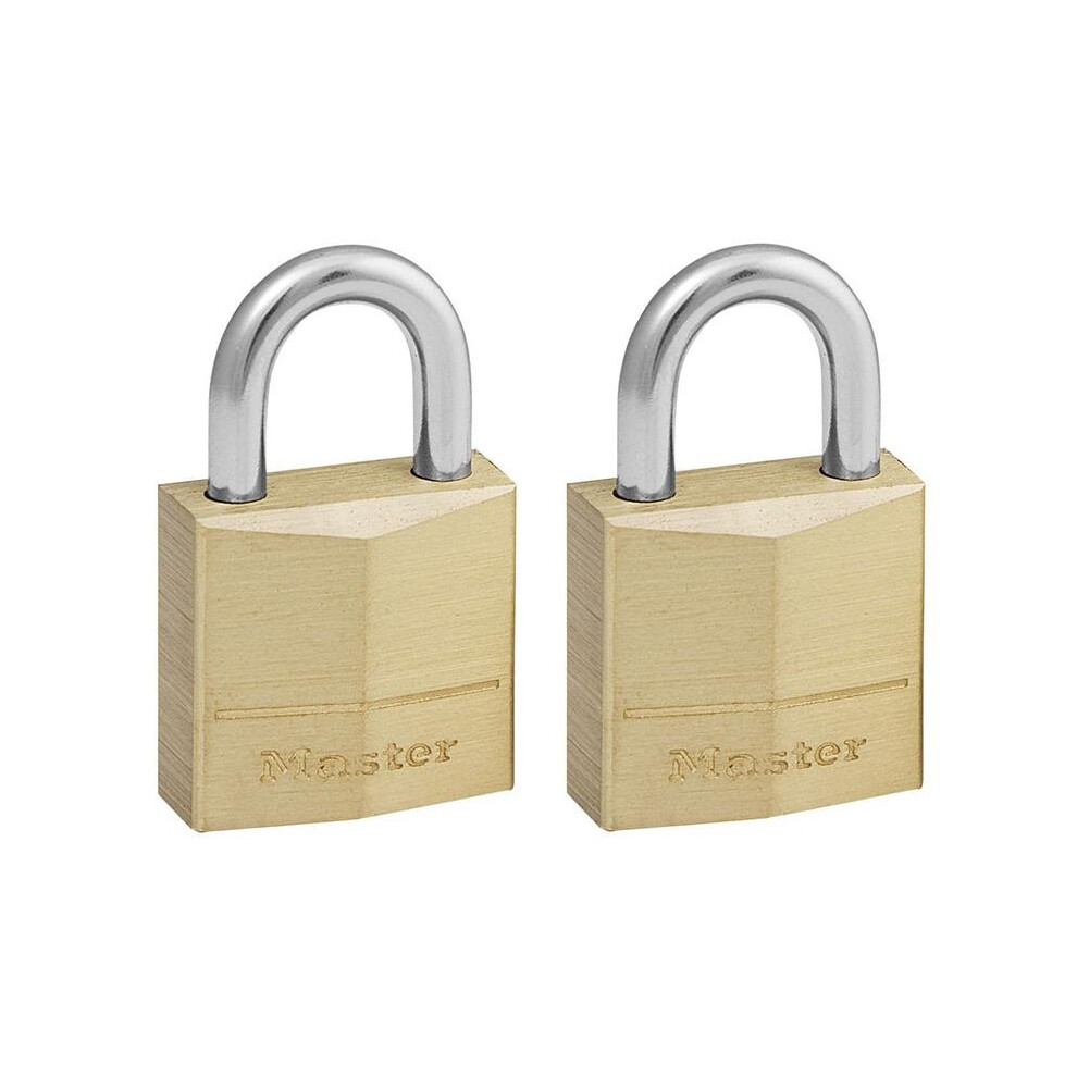 Master Lock Solid Brass Padlocks Single Lever