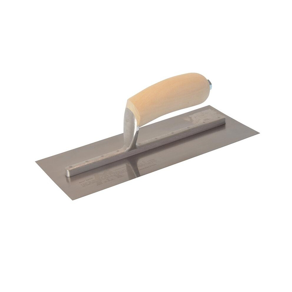 Marshalltown Mxs S/s Finishing Trowel, Wooden